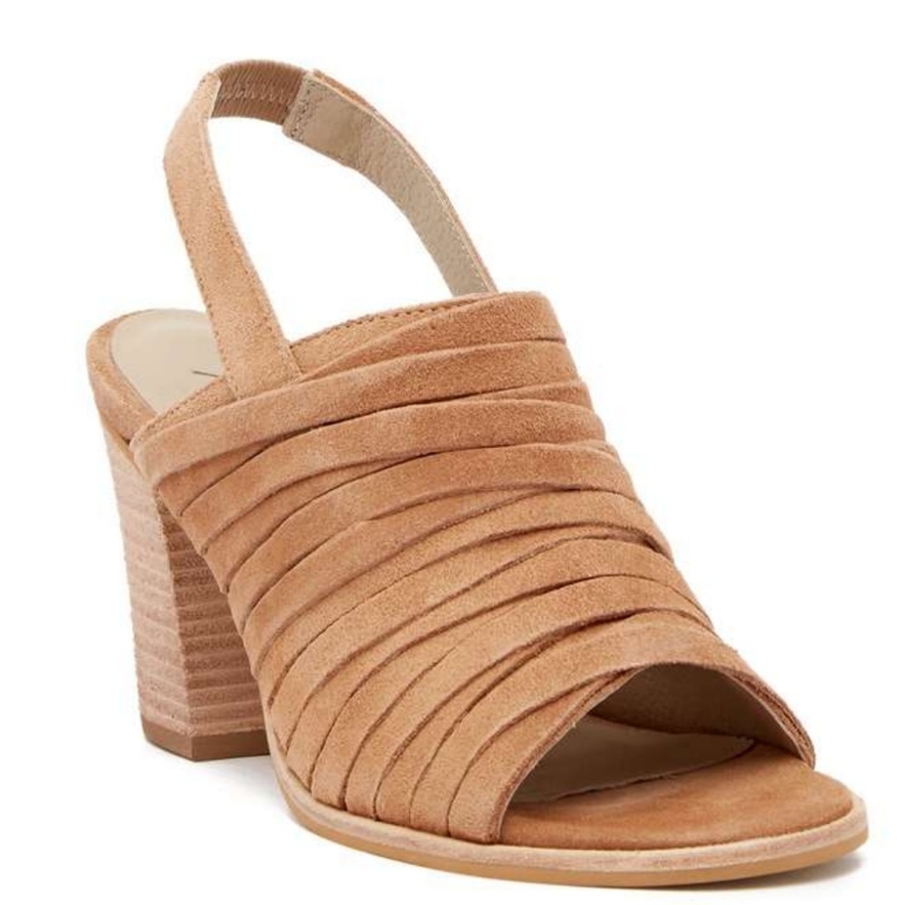Matisse Suede Mummy heels in Tan